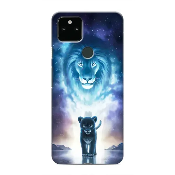 Чохол з принтом «Маленький лев» для Google Pixel 5 Чохол з принтом «Маленький лев» для Google Pixel 5