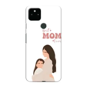 Чехол с принтом «Мама и дочка» для Google Pixel 5
