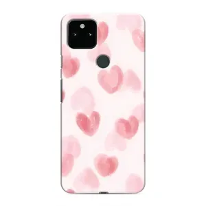 Чехол с розовым рисунком для Google Pixel 5