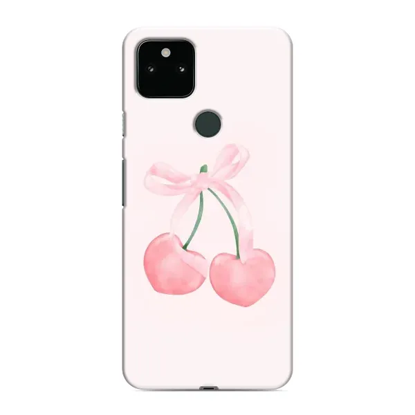 Чохол з принтом «Рожеві вишні» для Google Pixel 5