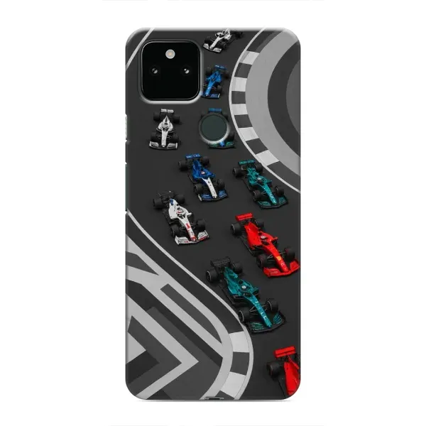 Чехол с принтом «Трасса Ф1» для Google Pixel 5