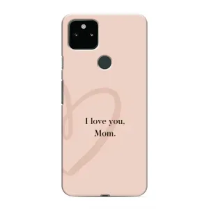 Чехол с принтом «Сердце маме» для Google Pixel 5
