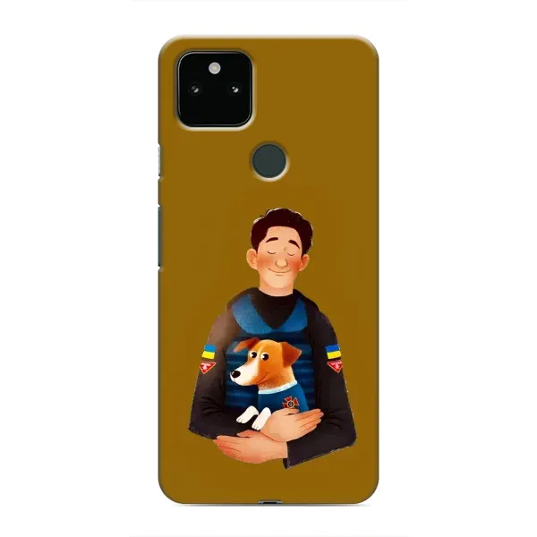 Чохол з принтом «ЗСУ Патрон» для Google Pixel 5 Чохол з принтом «ЗСУ Патрон» для Google Pixel 5