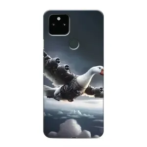 Чехол с мемом Тралалело тралала на Google Pixel 5a 5G (Бомбардини гусини)