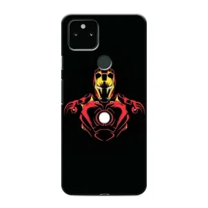 Чехлы с героями Марвел Google Pixel 5a 5G (VPrint) (Человек железный)