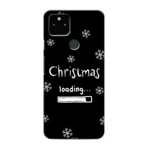 Рождественские, Праздничные Чехлы для Гугл Пиксель 5а (Christmas loading)