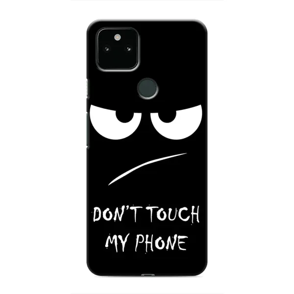 Чехол с принтом «Dont Touch» для Google Pixel 5a 5G