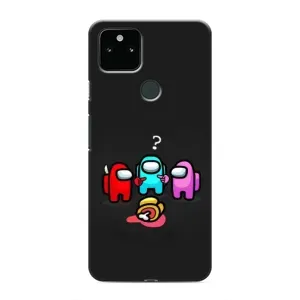 Чехол Амонг Ас для Google Pixel 5a 5G (AlphaPrint)