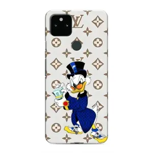 Чехлы для Google Pixel 5a 5G - Скрудж МакДак Louis Vuitton (PREMIUMPrint) (Макдак на стиле)