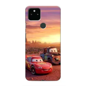 Силиконовый чехол Маквин для Google Pixel 5a 5G (Маквин и Метр)