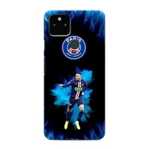 Чехлы Килиан Мбаппе для Google Pixel 5a 5G (Мбаппе в огне)