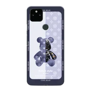 Крутые Чехлы Луи Виттон для Google Pixel 5a 5G (AlphaPrint) (Медвежонок LV)
