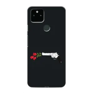 Чехлы (ART) Цветы на Google Pixel 5a 5G (VPrint) (Неожиданные цветы)