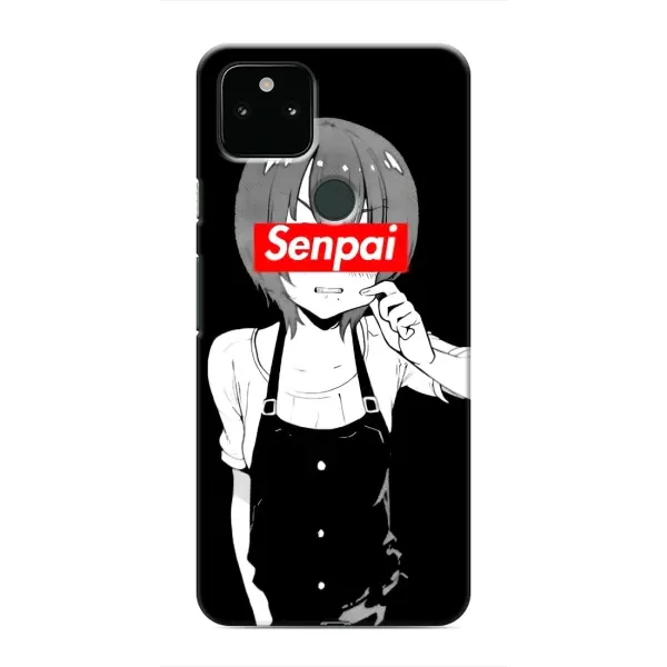 Чехол с принтом «Senpai» для Google Pixel 5a 5G
