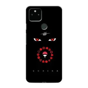 Чехлы на тему: Итачи Учиха для Google Pixel 5a 5G (AlphaPrint) (глаза Итачи)