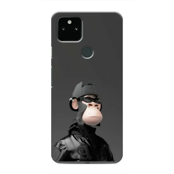Чехол с принтом «стильная обезьяна NFT» для Google Pixel 5a 5G