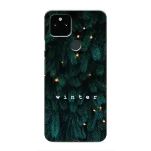 Новогодние, Праздничные Чехлы для Google Pixel 5a 5G - 2024 год (Winter)