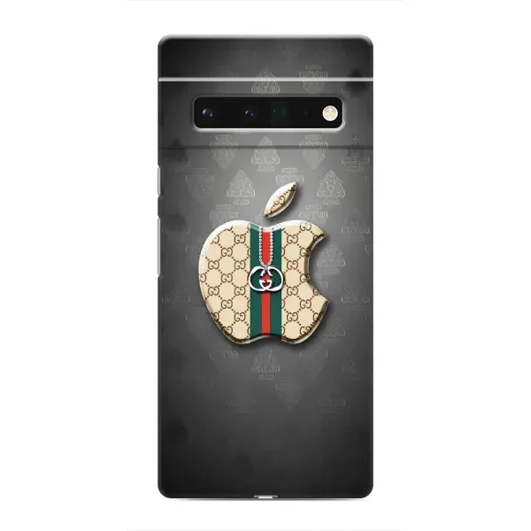 Чехол с принтом «Apple gucci» для Google Pixel 6 Pro