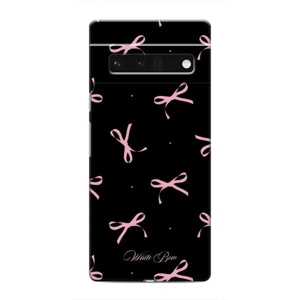 Чохол з принтом «Банти на чорному» для Google Pixel 6 Pro