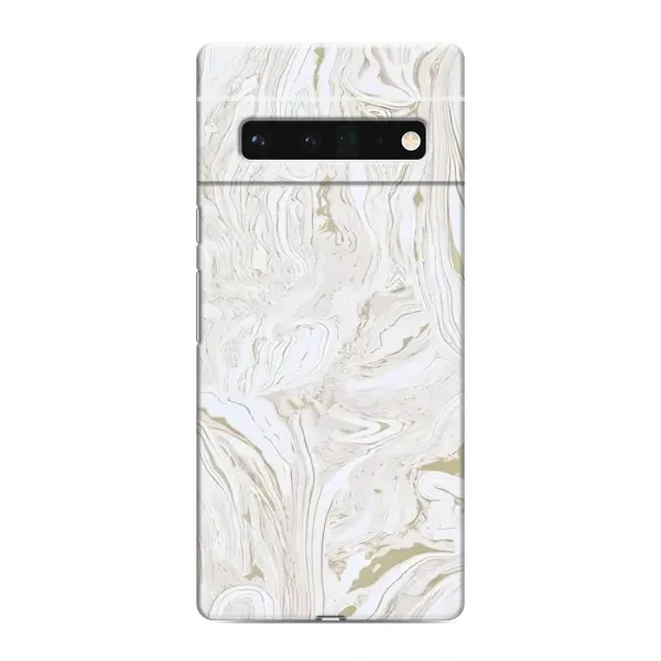 Чехол с принтом «Белый мрамор» для Google Pixel 6 Pro Чехол с принтом «Белый мрамор» для Google Pixel 6 Pro
