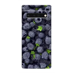 Чехлы с Фруктами для Google Pixel 6 Pro (VPrint) (Ежевика)