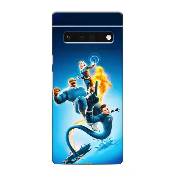 Чехол с принтом «Герои Фантастическая Четверка» для Google Pixel 6 Pro