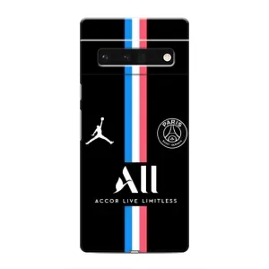 Чехлы PSG для Google Pixel 6 Pro (AlphaPrint) (футболка ПСЖ)