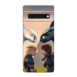 Чехол с принтом «Иккинг и Астрид» для Google Pixel 6 Pro