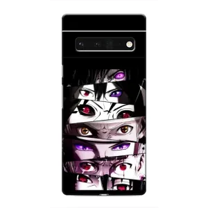 Чохли Персонажі Аніме Наруто для Google Pixel 6 Pro (AlphaPrint) (Очі Anime)
