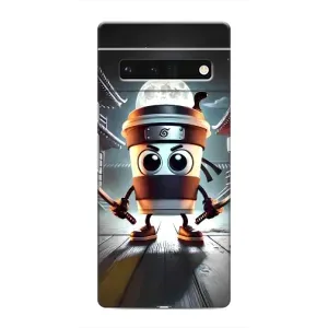 Чехол с мемом Тралалело тралала на Google Pixel 6 Pro (Капучино асасино)