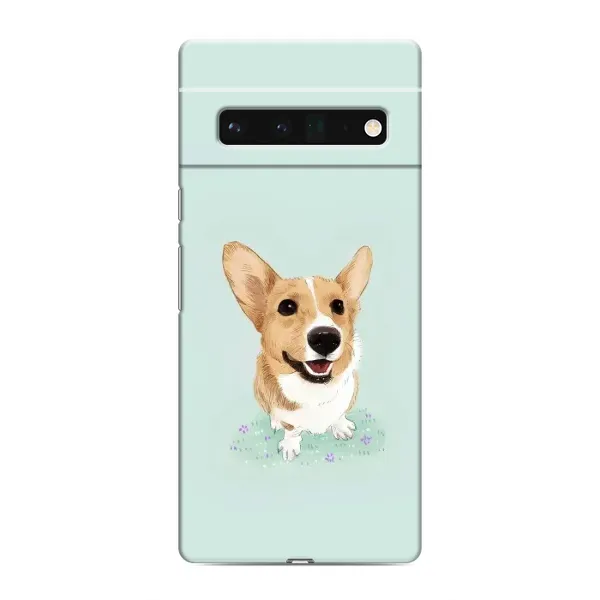 Чехол с принтом «Корги» для Google Pixel 6 Pro Чехол с принтом «Корги» для Google Pixel 6 Pro