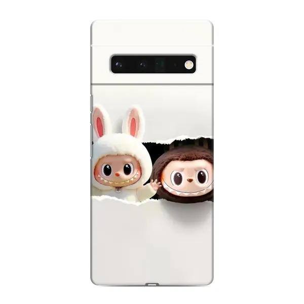 Чехол с принтом «Лабубу» для Google Pixel 6 Pro