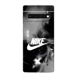 Чехол для Google Pixel 6 Pro - с принтом Найк (AlphaPrint) (Лого Найк)