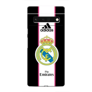 Чехол для Google Pixel 6 Pro с принтом Реал Мадрид (Лого Real Madrid)