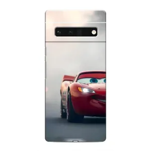 Силиконовый чехол Маквин для Google Pixel 6 Pro (Скоростной Маквин)