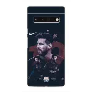 Чехлы Месси для Google Pixel 6 Pro (AlphaPrint) (Месси 10)
