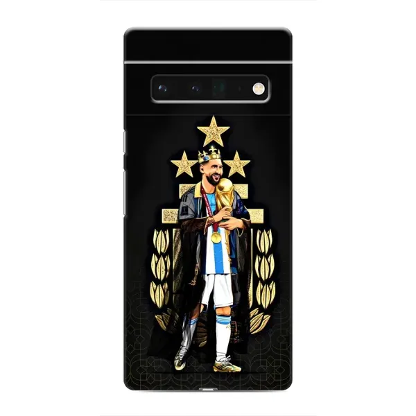 Чохол з принтом «Мессі Король» для Google Pixel 6 Pro