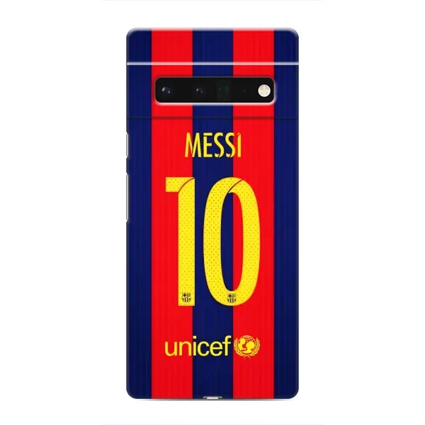 Чохол з принтом «Messi Barca 10» для Google Pixel 6 Pro