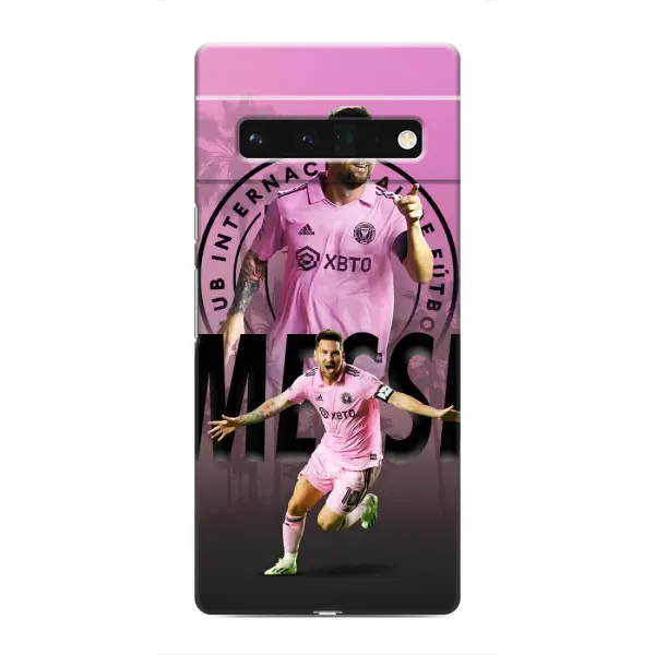 Чохол з принтом «Messi Miami» для Google Pixel 6 Pro