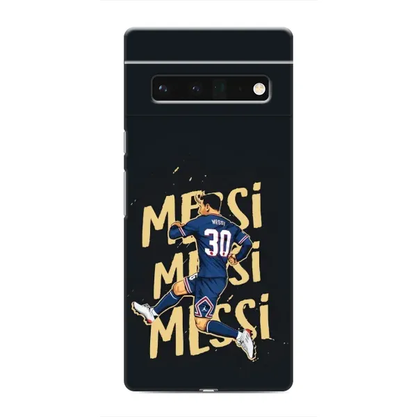 Чохол з принтом «Messi ПСЖ» для Google Pixel 6 Pro