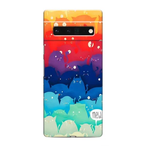Чехол с принтом «Mew» для Google Pixel 6 Pro Чехол с принтом «Mew» для Google Pixel 6 Pro