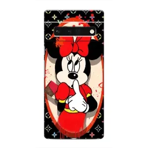 Чехол Disney Mouse Google Pixel 6 Pro (PREMIUMPrint) (Минни Маус ЛВ)