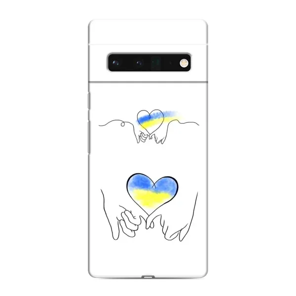 Чехол с принтом «Мир Украине» для Google Pixel 6 Pro Чехол с принтом «Мир Украине» для Google Pixel 6 Pro