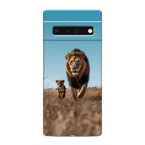 Чехол с принтом «Мусафа и Симба» для Google Pixel 6 Pro