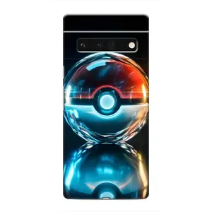 Чехол с Пикачу на Google Pixel 6 Pro (Мяч Пикачу)