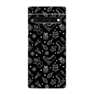 Новогодние, Праздничные Чехлы для Google Pixel 6 Pro - 2024 год (Новогодний фон)