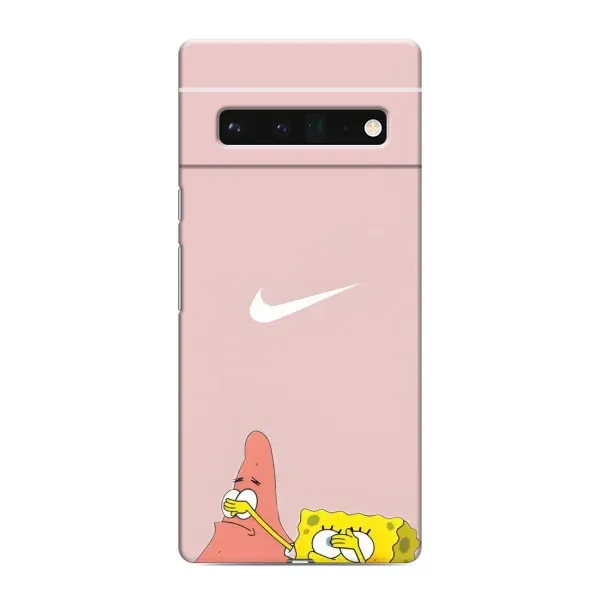 Чохол з принтом «Патрік і Губка» для Google Pixel 6 Pro