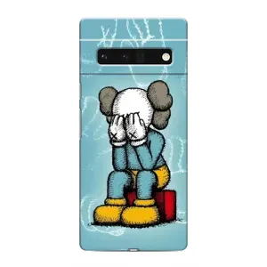 Чехлы для Google Pixel 6 Pro - Bearbrick Louis Vuitton (PREMIUMPrint) (Плач Bearbrick)