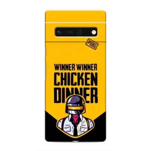 Чехол PUBG для Гугл Пиксель 6 Про (AlphaPrint) (Pubg шлем)