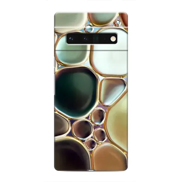 Чехол с принтом «Радужный Мрамор» для Google Pixel 6 Pro Чехол с принтом «Радужный Мрамор» для Google Pixel 6 Pro